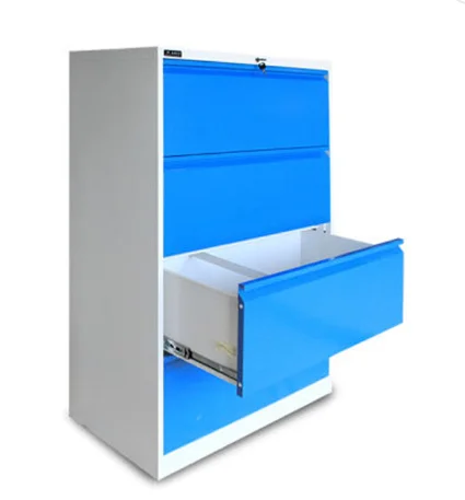 
Commercial office furniture 4 wide drawers steel file filing cabinet heavy duty lateral 
