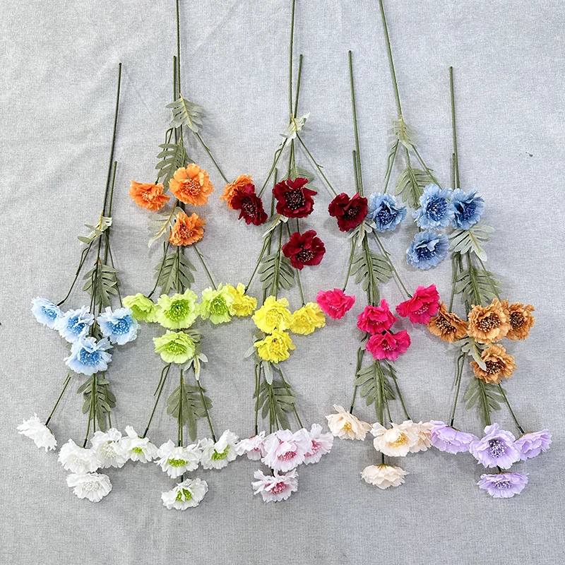 High Quality Rose Artificial Flower Manufacturers Bulk Wholesale Silk  Decorative Flowers