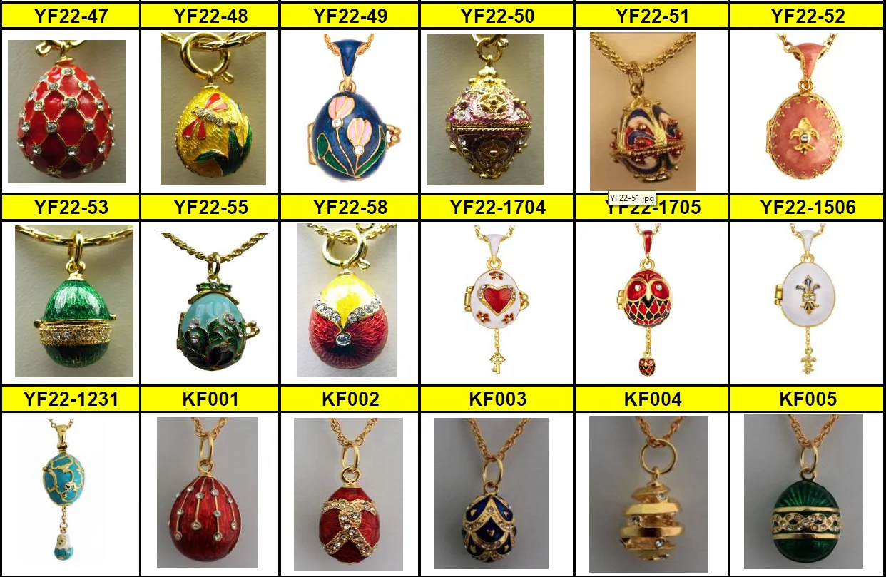 Enamel Egg Shape cross  Pendant Micro Cubic Zircon Pave Necklace Charms Wholesale