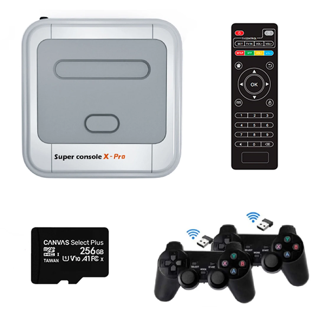 Amazon Super Console X Pro Built-in 50000+ Retro Games 4K HD Video Game Console Dual Game Player Support 50 Simulators For N64