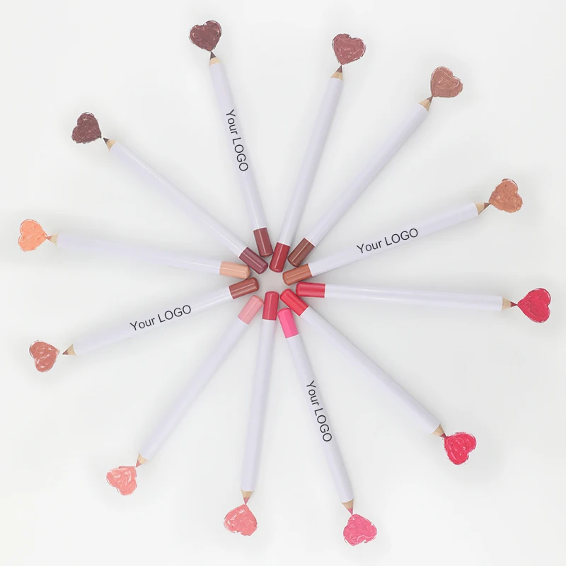 Ochain Popular Lipliner Waterproof Long Lasting Brown Color Private Label Vegan Lip Liner