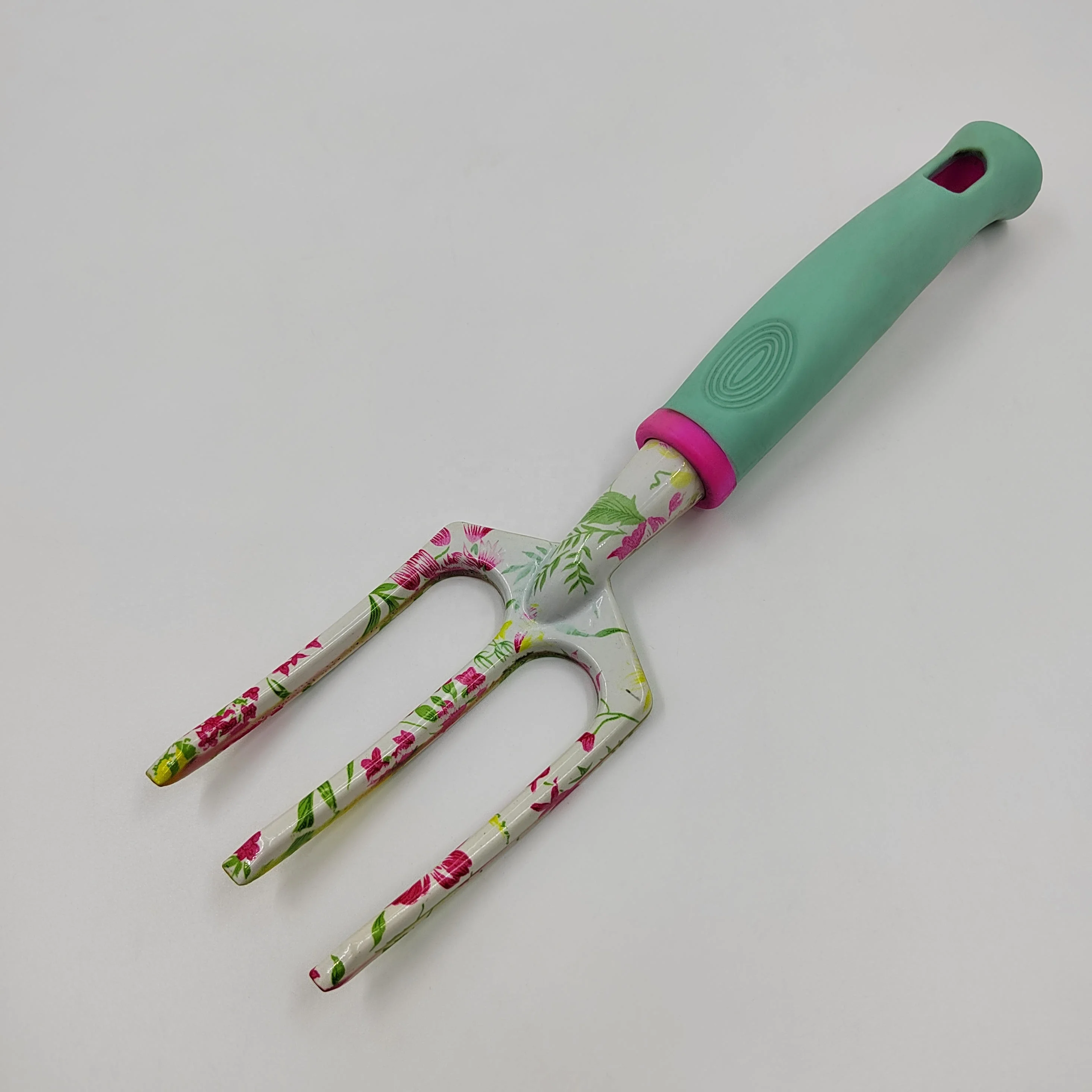 Light Weight Floral Ceramics Like Printed Gardening Tools Kit Trowel Transplanter Weeder Rake Cultivator Customizable
