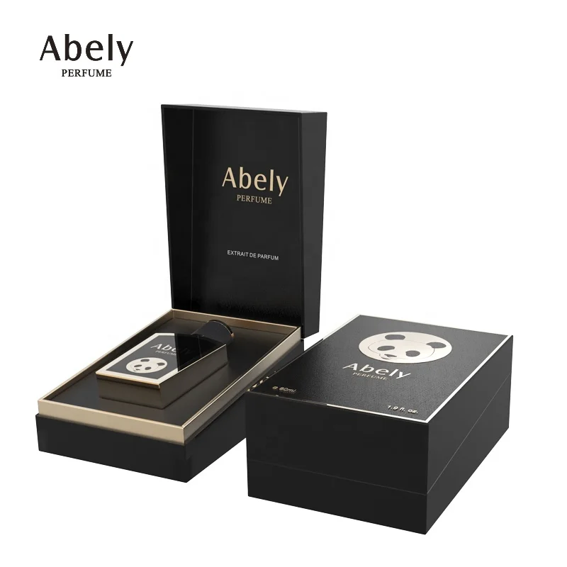 Abely Factory Wholesale High Quality Luxury Perfume Bottle Box Perfume Gift Box Clamshell Perfume Packaging Box