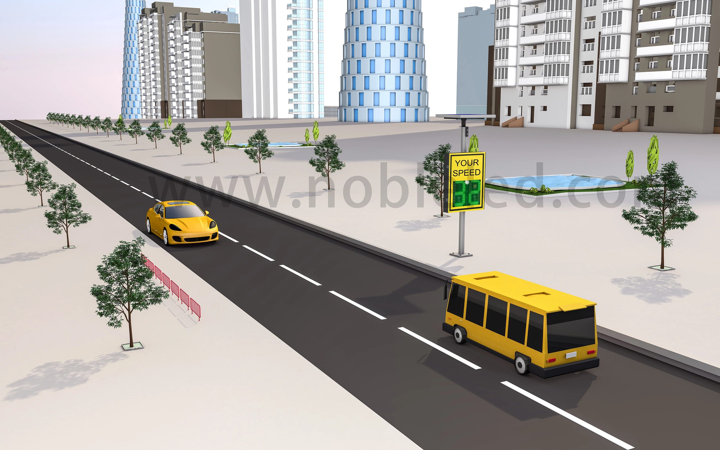 Customized Two Digits speed radar sign for sale high quality speed radar sign cost