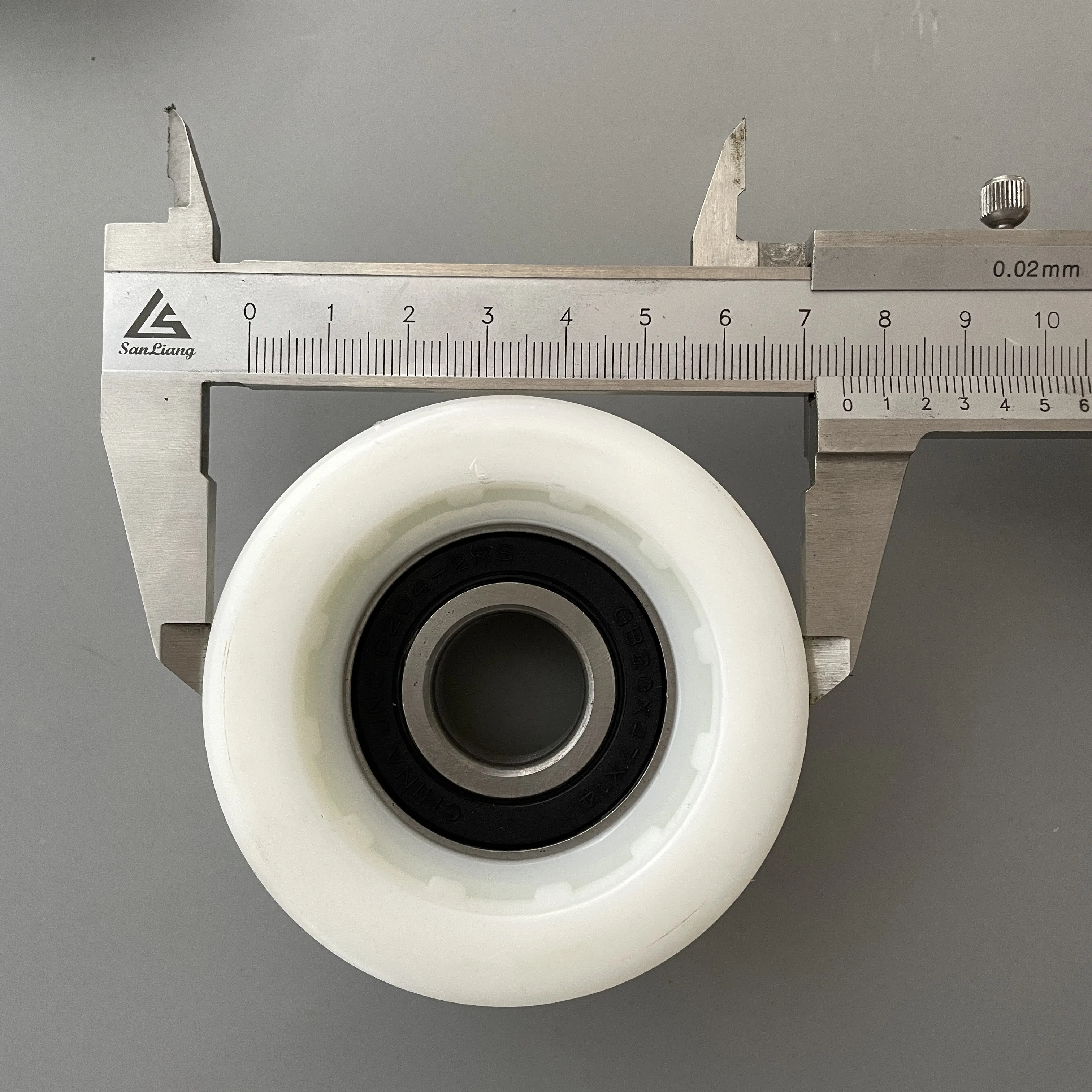50625859 75*35*6204RS Escalator Handrail Speed Sensor Roller OD75mm W35mm Bearing 6204 Escalator Spare Parts