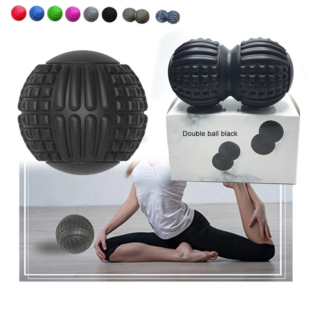 2024 New Eva Deep Tissue Single Massage Balls Max Massage Peanut Massage Ball For Body Fitness Muscle