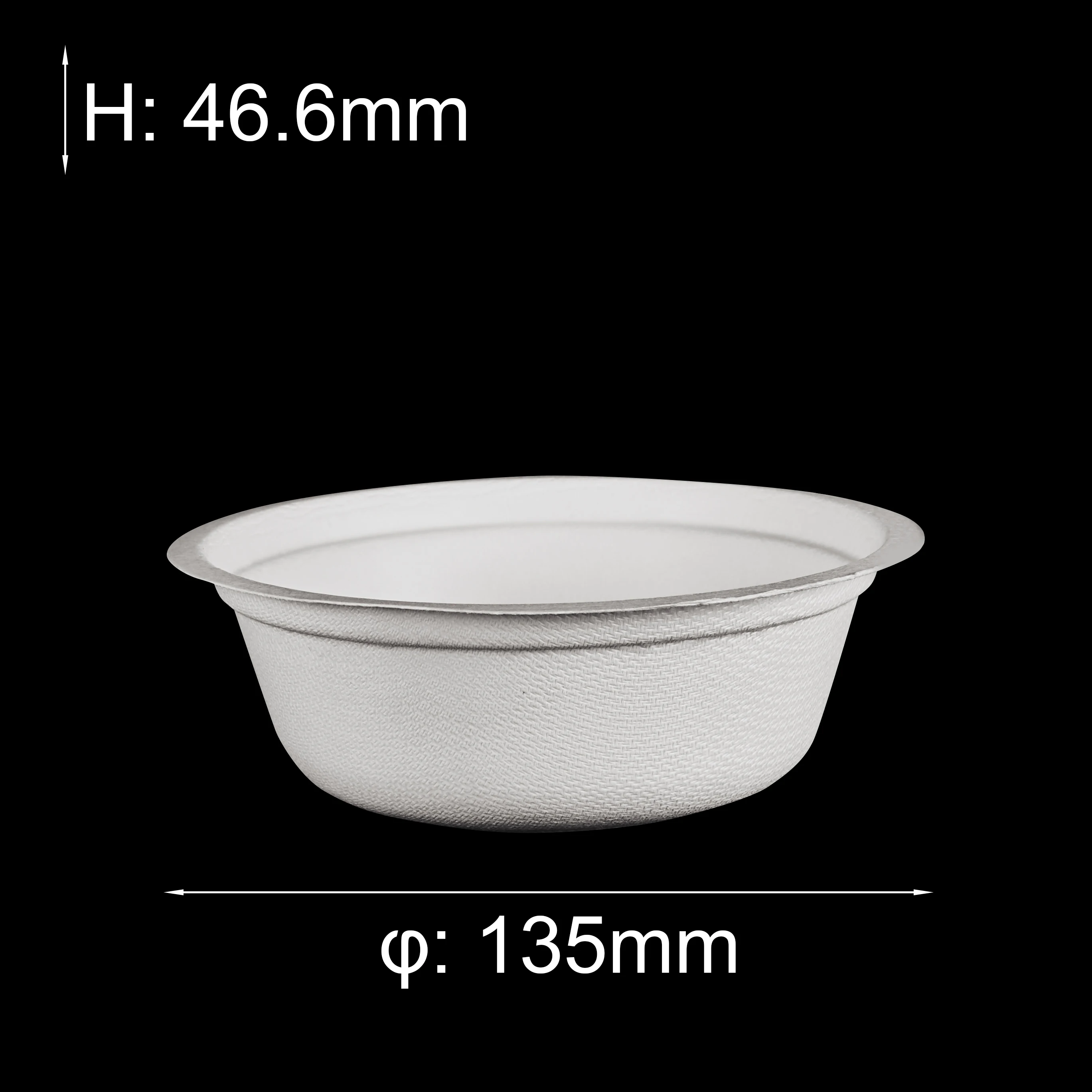 Copper Serving Bowl Bamboo/Sugarcane Bagasse Square Bowls