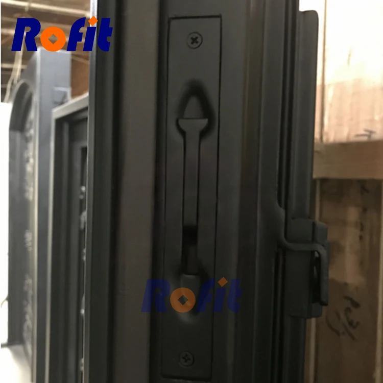 New style simple wrought-iron entrance door