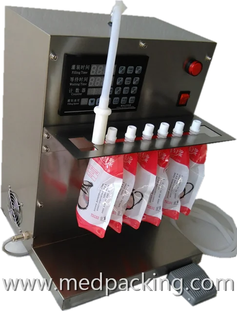 
Stand Up Pouch Fruit Juice Soybean Milk Filling Machine and Capping Machine 