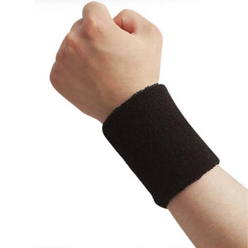 2024 Wholesale wristband wrist arm sweat band Wholesale Custom Sports Sweatband