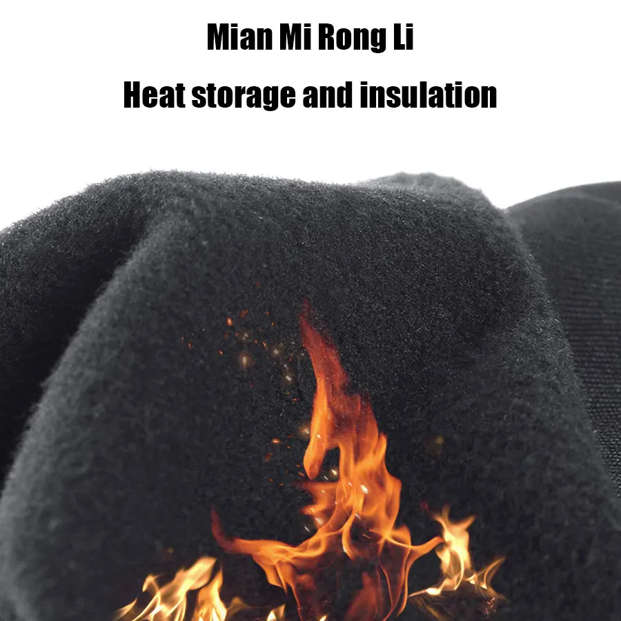 Winter Warm Cotton Gloves Outdoor Sports Windproof Waterproof Bicycle Motorcycle Skiing Hiking Running Touch Screen Compatible