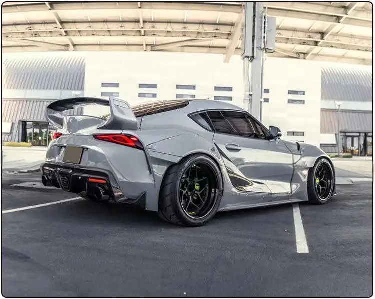 Высококачественный спойлер из углеродного волокна ST для Toyota Supra A90 A91 Bull Devil Модернизированный