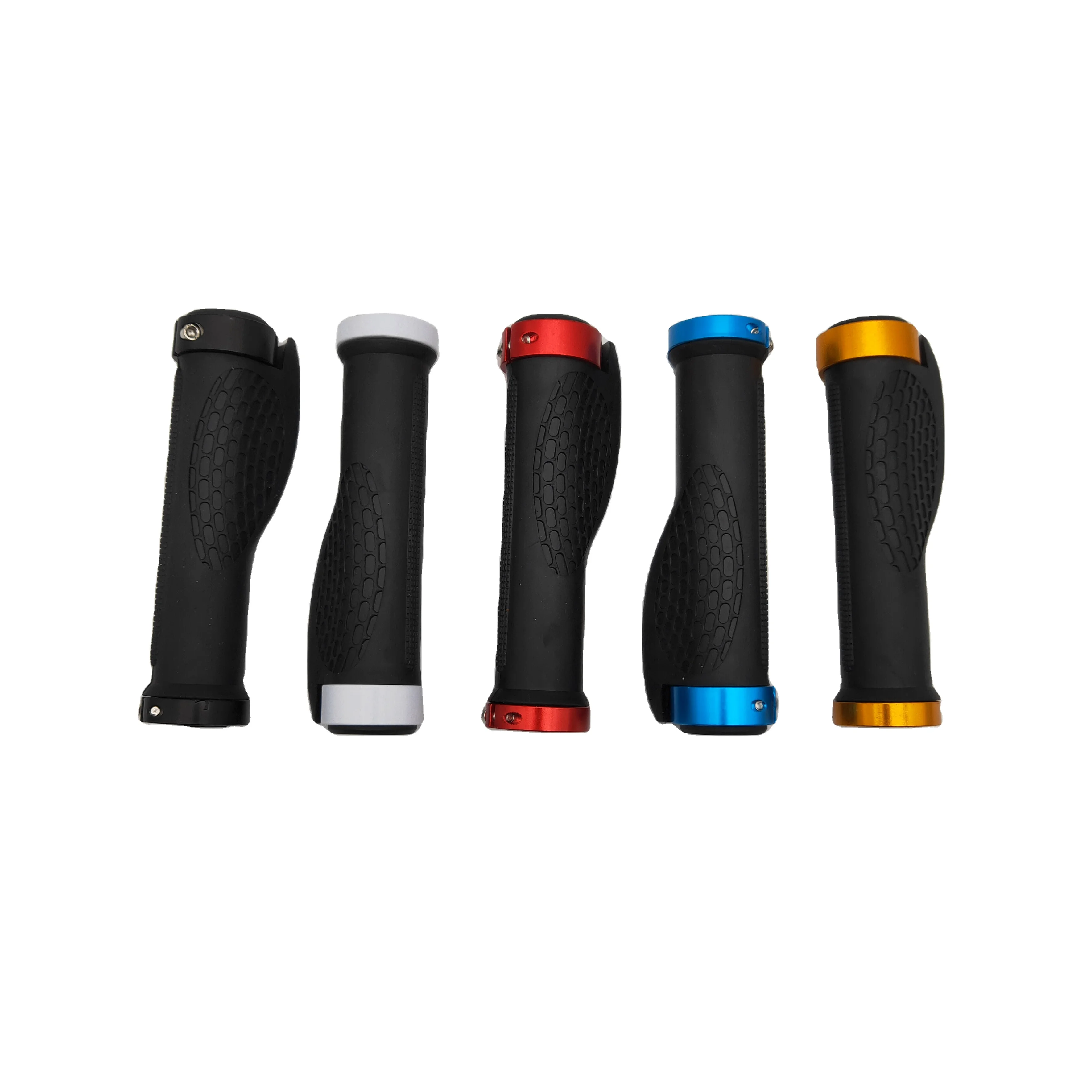 Ergonomic Bicycle Handlebar Grips Rubber Lock-on MTB Color customized lock Bike Handlebar cover Cycling Bicycle Handlebar Grips