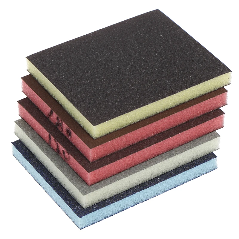 Metal/Drywall/Wood Flexible Abrasive Sanding Sponge Polishing Sponge Sandpaper Sanding Sponge Block Sanding Pad