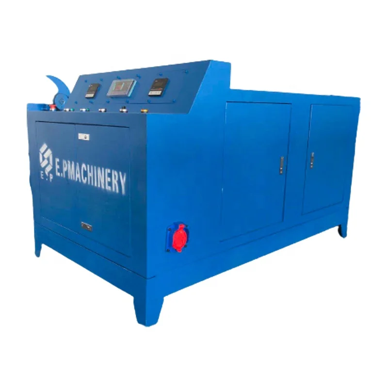 coal alfalfa coconut shell moulding log sawdust wood making biomass briquette press machine