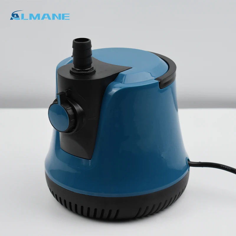 Aquatic fish tank bottom suction adjustable submersible pump for fish pond filtration 110V-220V pond circulating fountain pump