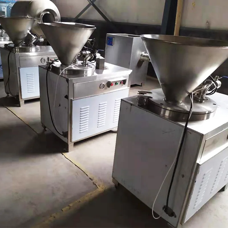Sausage Filler Machine Commercial Use Sausage Filler Machine Commercial Use Vacuum Sausage Stuffing Tying Filler