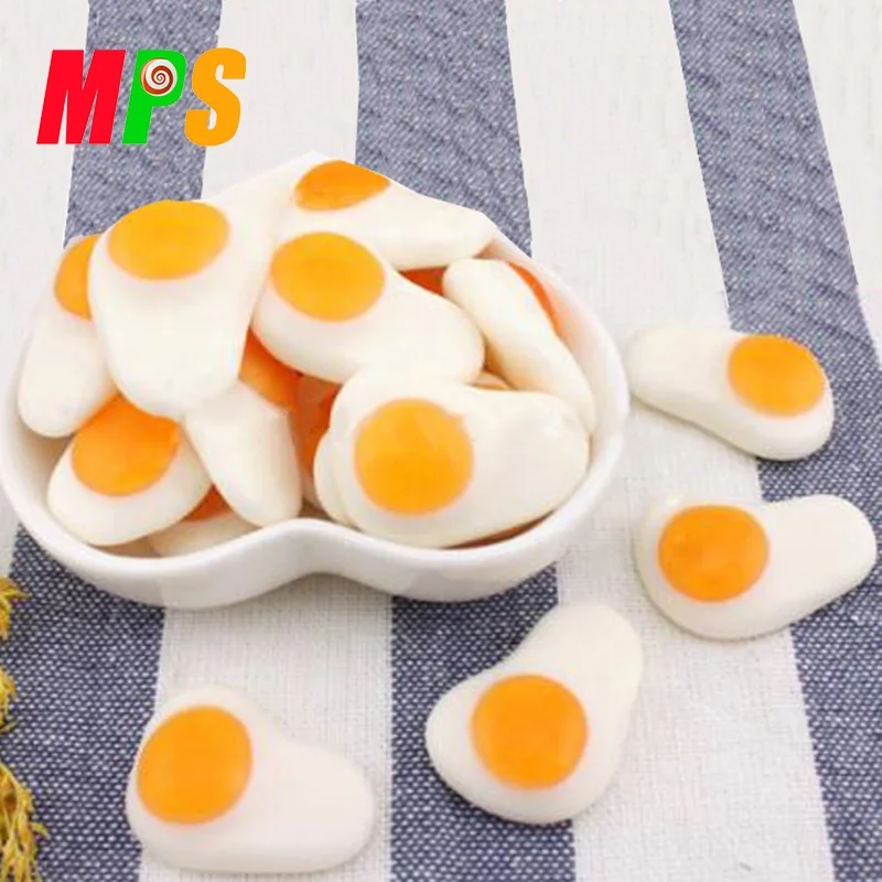 Жареные яйца Gummi высшего качества