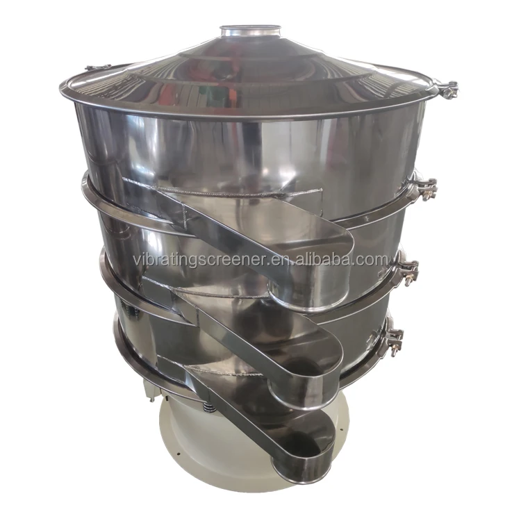 small vibro screen separator machine for sugar salt wheat flour cassava flour spices raw milk tea extract liquid beverage