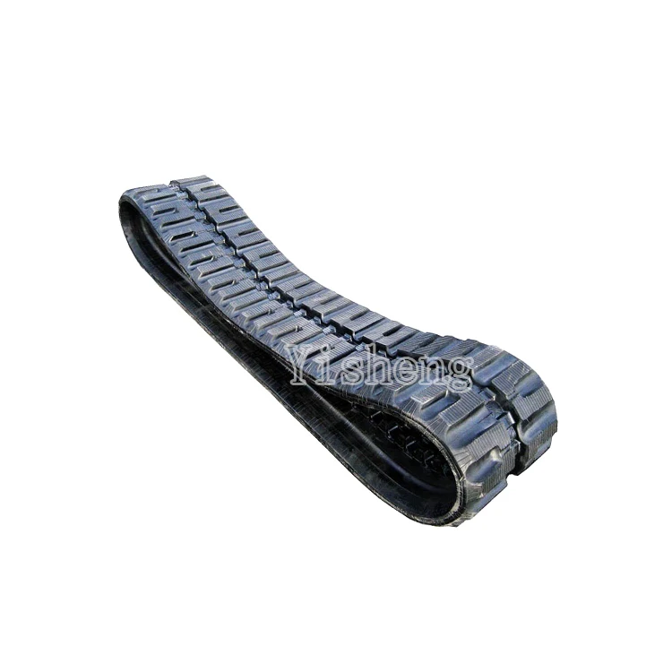 ATV Mini Wheels Excavator Rubber Tracks Shoe 450x81x76 450x81x76 450x81x78 Steel Combined Harvester Crawler Track Engine Crane