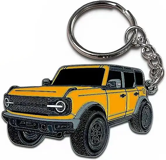 Personalized metal crafts custom logo car pin badge soft enamel lapel pins keychain