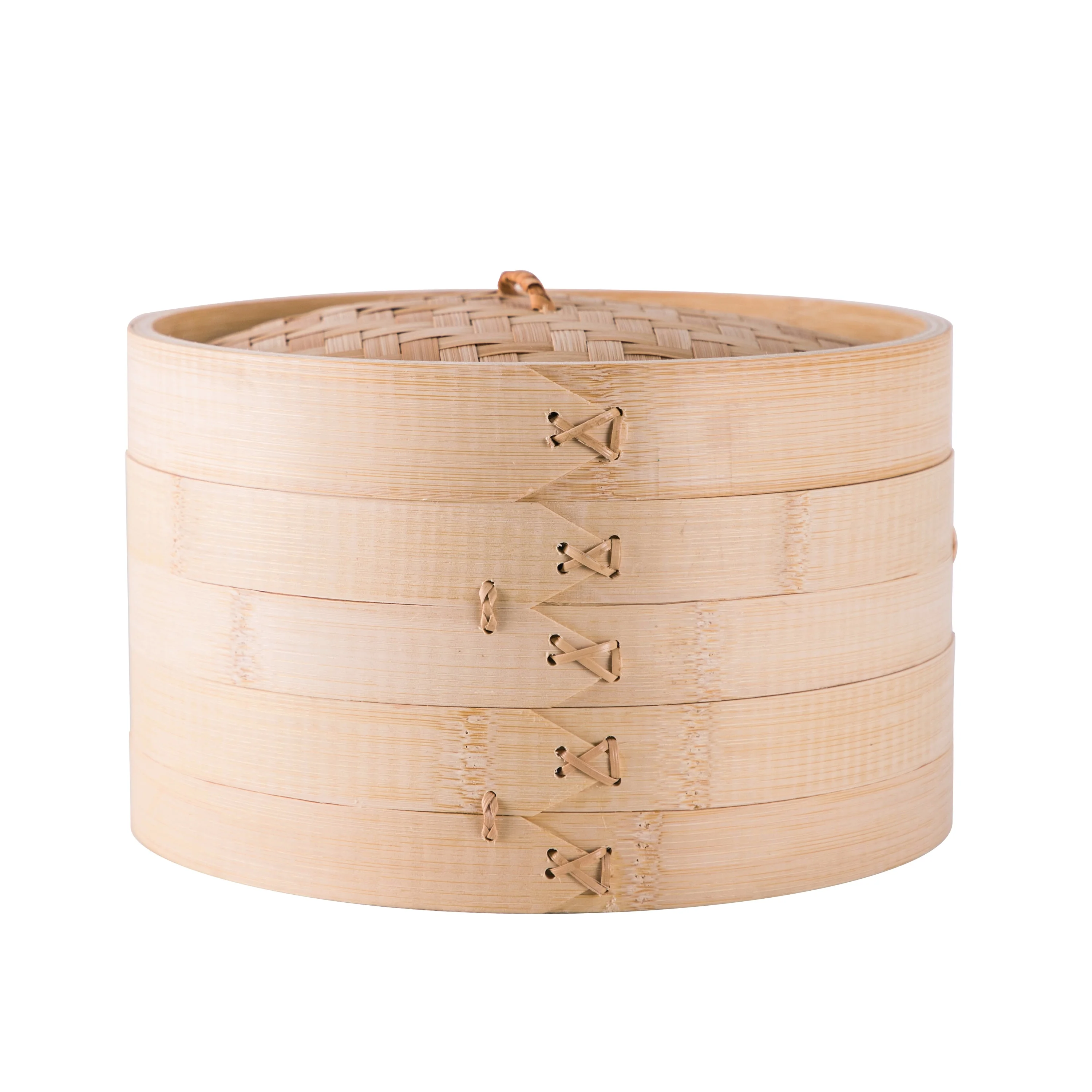
Natural Bamboo Steamer for Kitchen Dimsum Basket Mini Bamboo Food Steamer for Sale 