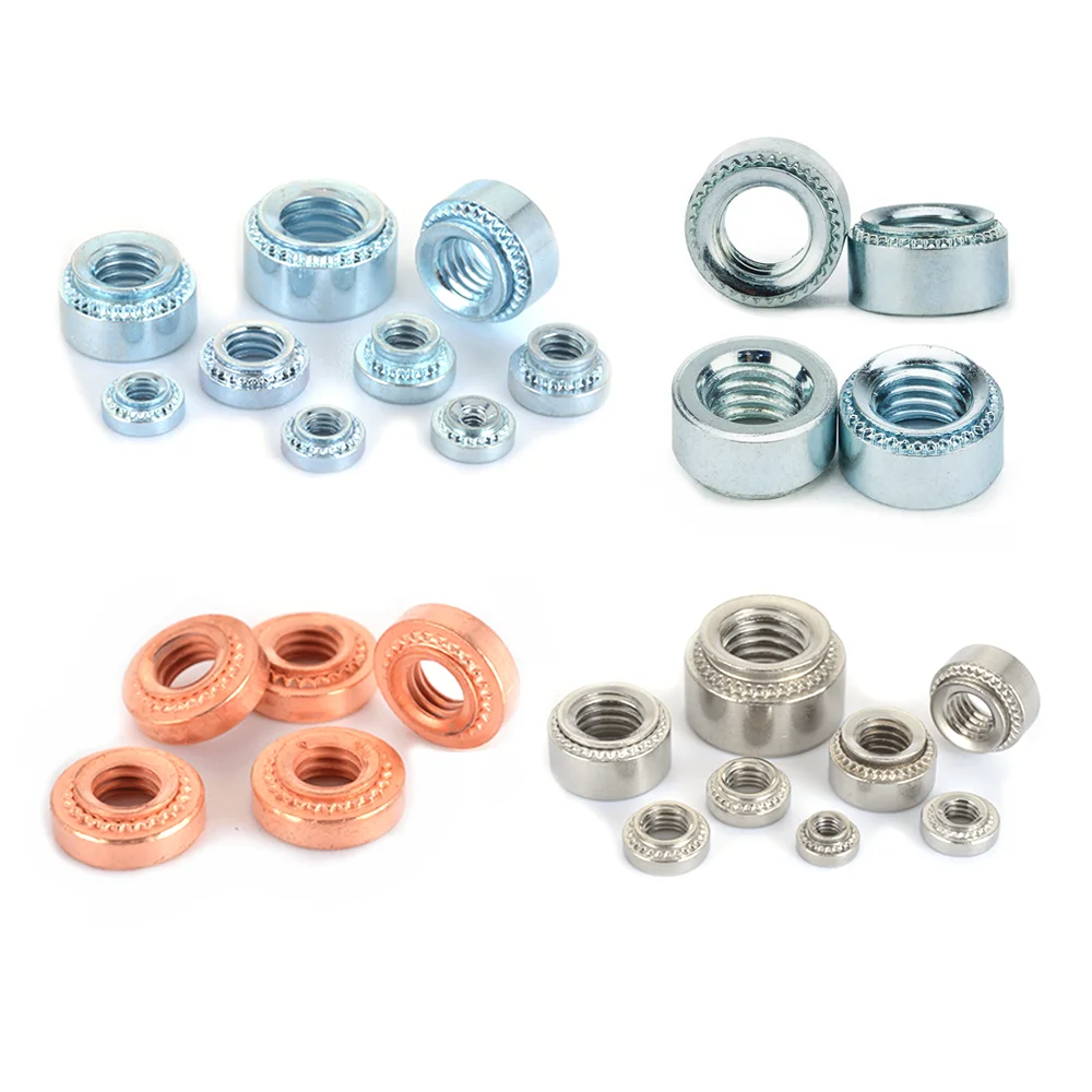 Высокое качество прессования нержавеющей стали самозажим гайки