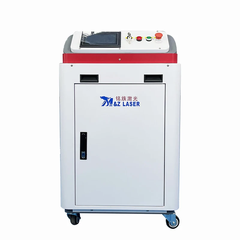 M&Z Factory Direct Portable Pulse Fiber Laser Industrial Handheld Cleaning Machine Rust Cleaning For Metal Tyre