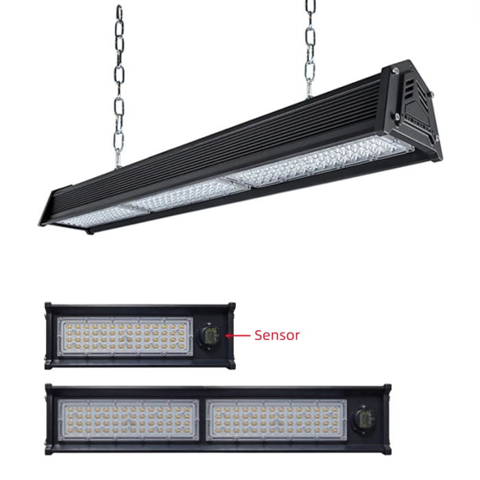 LED outdoor&Indoor lighting linear highbay 50-300w unique design from China factory IP66 waterproof smart control available