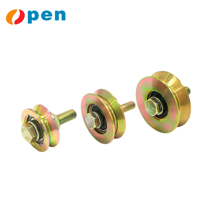 China Golden Color Iron Sliding Gate Wheel