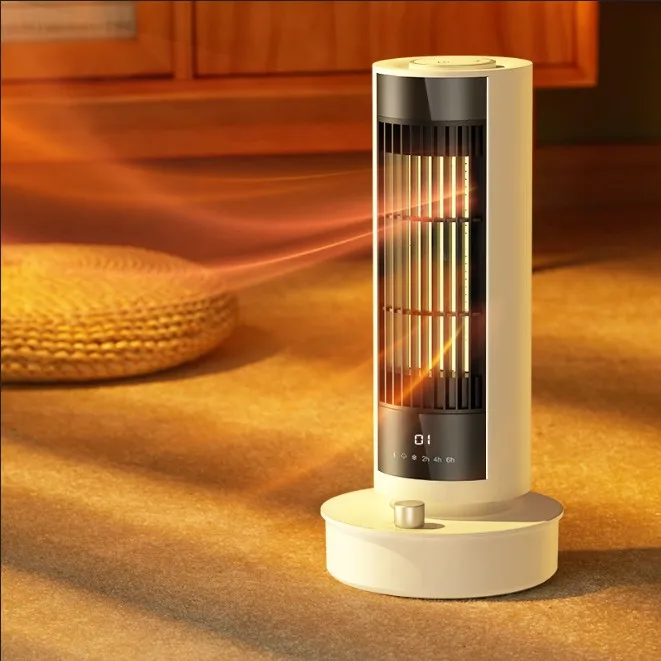  CYNRIN New Desktop Electric Mini Heater Adjustable Thermostat PTC Ceramic Element Heating Small Portable USB Space