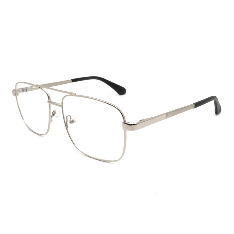 2022 Fashion Cheap custom logo Popular double plating stainless steel optical frame metal eyeglasses