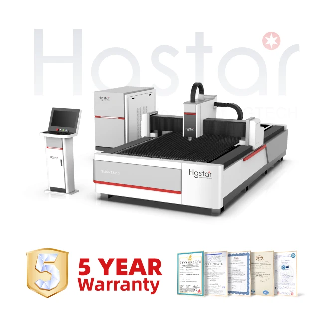 Высокоскоростной высококачественный лазерный резак HGSTAR 500 Вт-4000 Вт, машина для волоконной лазерной резки
