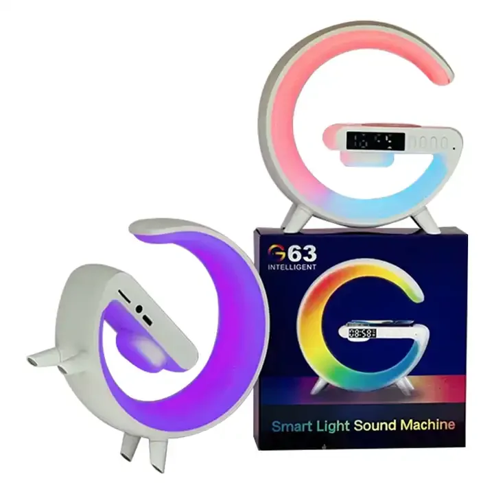 3 in 1 led wireless speaker with sleeping light 10W wireless charger multifunction speaker