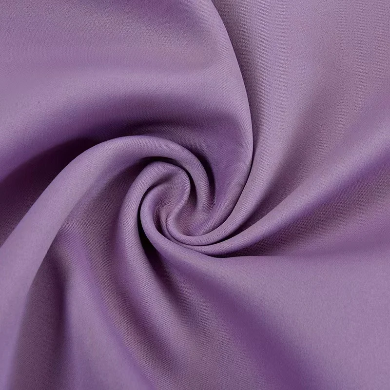 High Quality Fabric Curtain Wholesale High Density Solid Curtain Fabric Blackout Curtain Cloth Living Room
