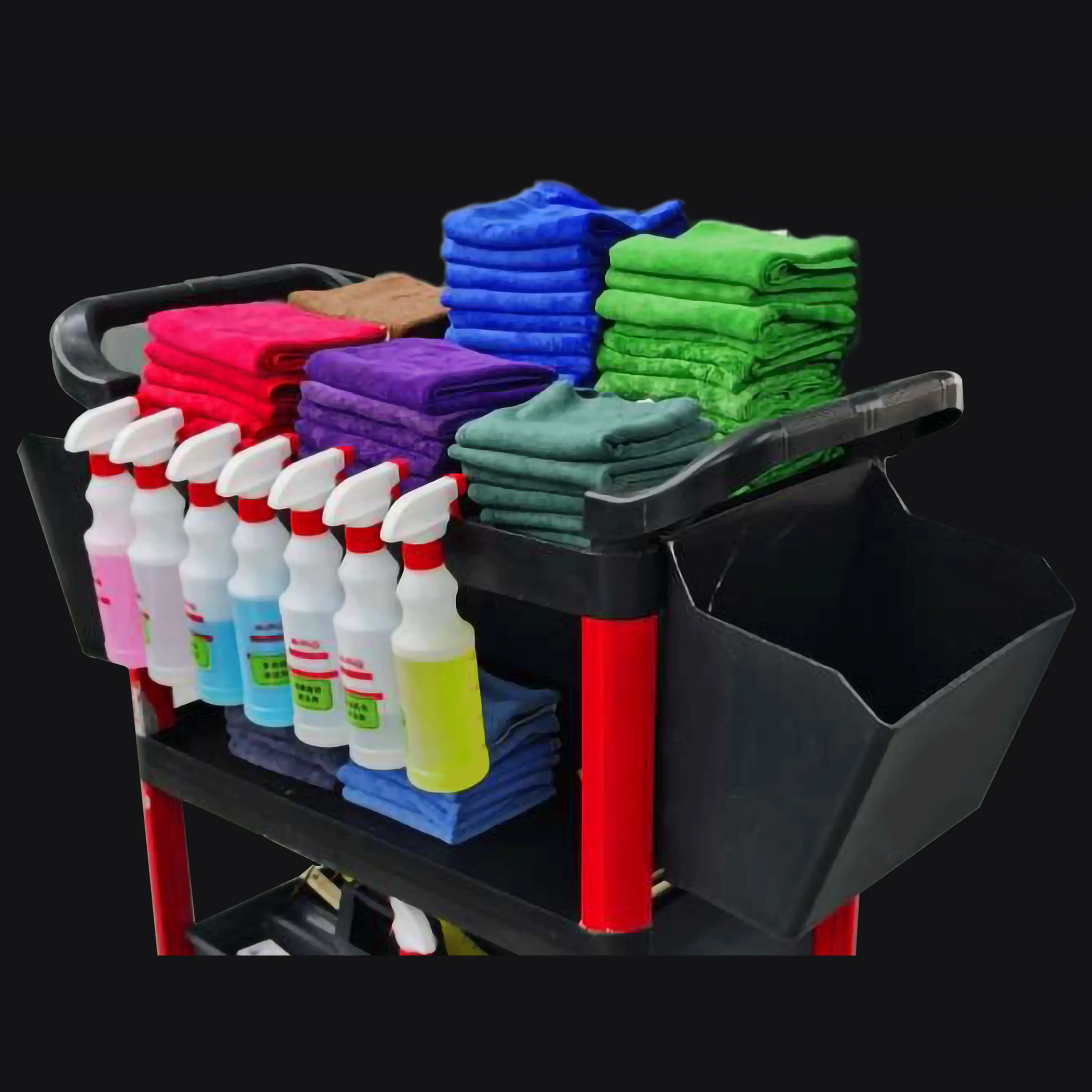 2021 Hot Sale Detachable Multifunctional Car Beauty Washing Tools Trolley