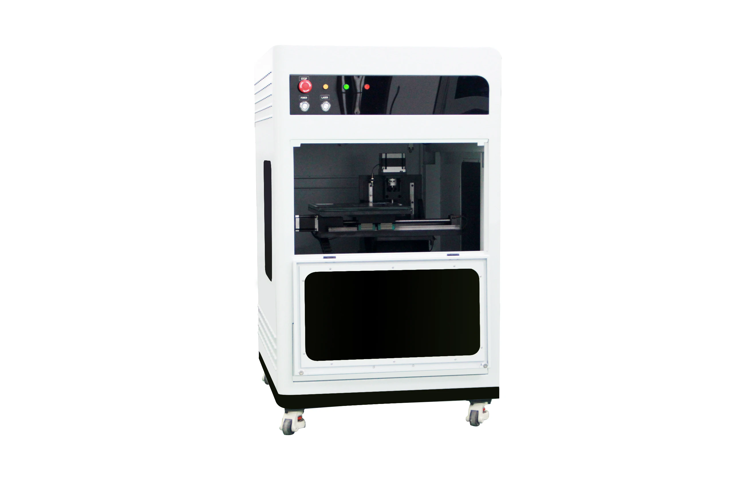 3D 200w laser internal engraving machine photos are easy to operate