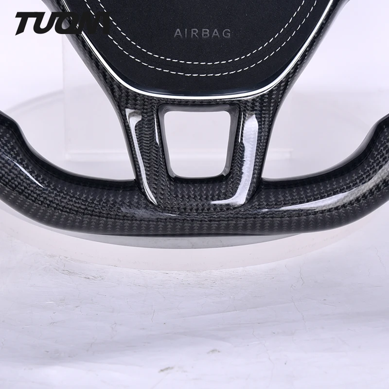 Factory Supplier Carbon Fiber Steering Wheel With High Performance Suitable For VW MK7 Lamando Scirocco