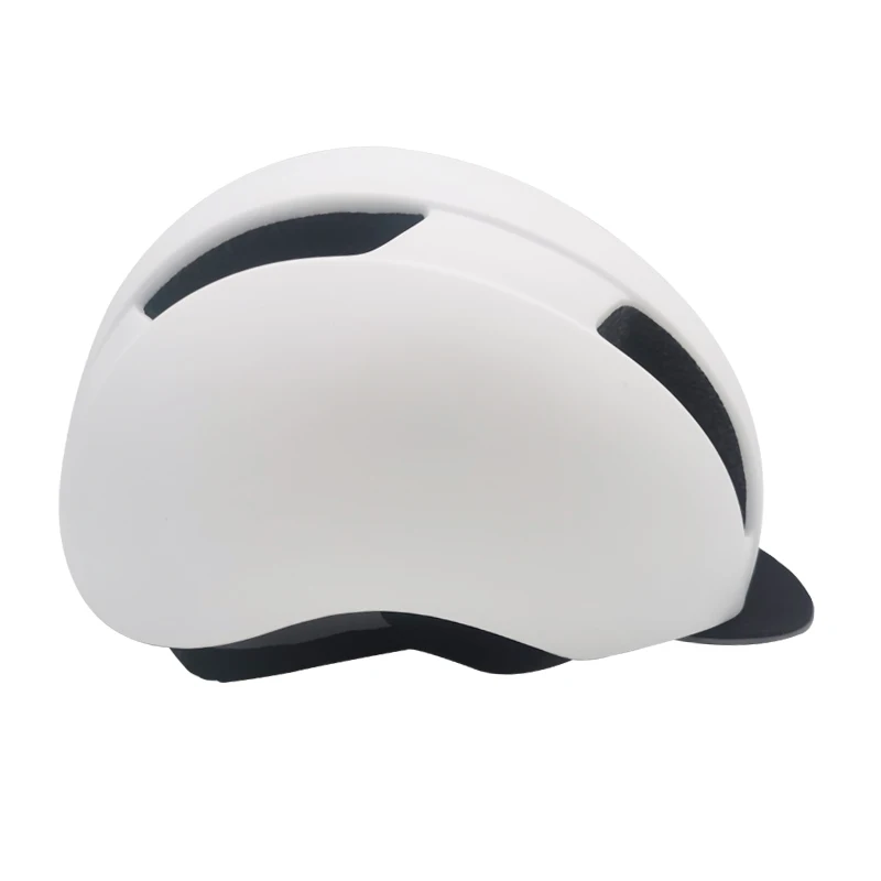 Best selling CE CPSC PC shell detachable visor head bicycle helmet adults women cycle helmet with lights