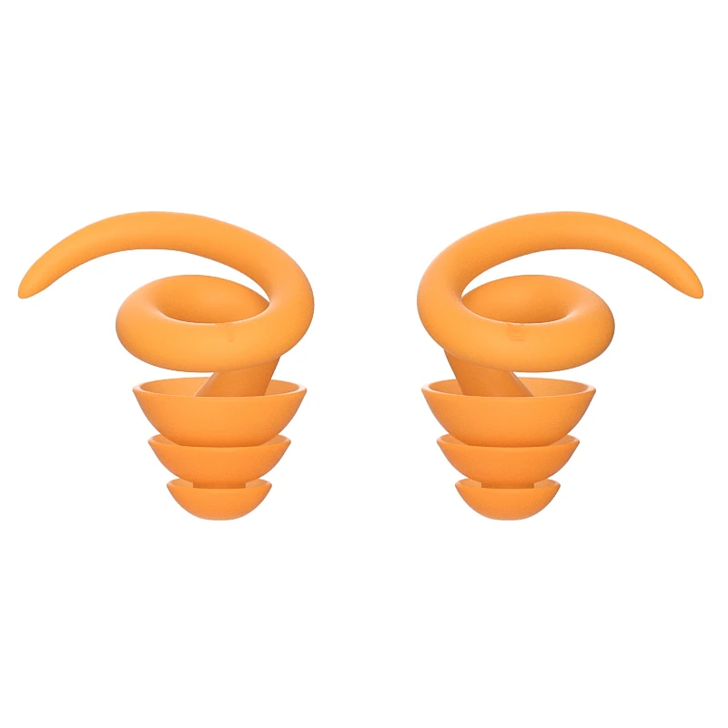 Reusable Ear Plugs for Sleeping Earplugs for Sleeping Labra Silicone Blue Earplug