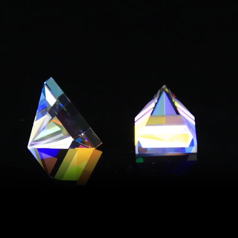 Surface Quality 40/20 Pyramid Prisms Factory Provide Crystal China Crystal Diamond Feng Shui Home Decoration Pyramid Prism Jlgd