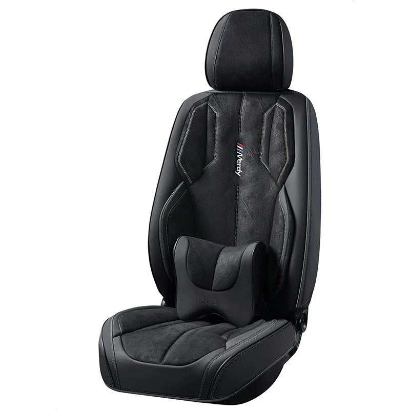 Comfortable Breathable Four Seasons Universal Interior Seat Leather Pad Cover Car Seat Cover