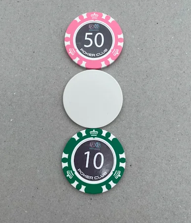 custom ceramic poker chip custom design OEM logo style sets color iron core poker chips