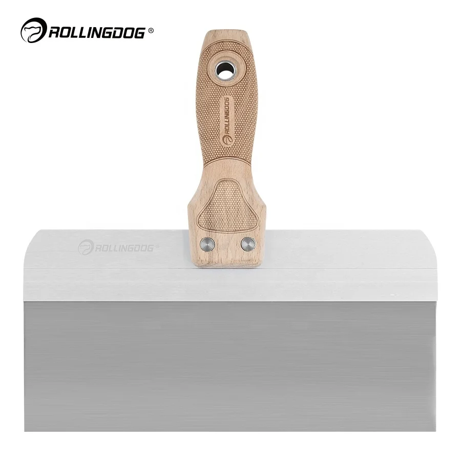 ROLLINGDOG Home DIY House Painting Taping Knife 8INCH,10INCH,12INCH Flexible And Durable High Tensile Stainless Steel Blade