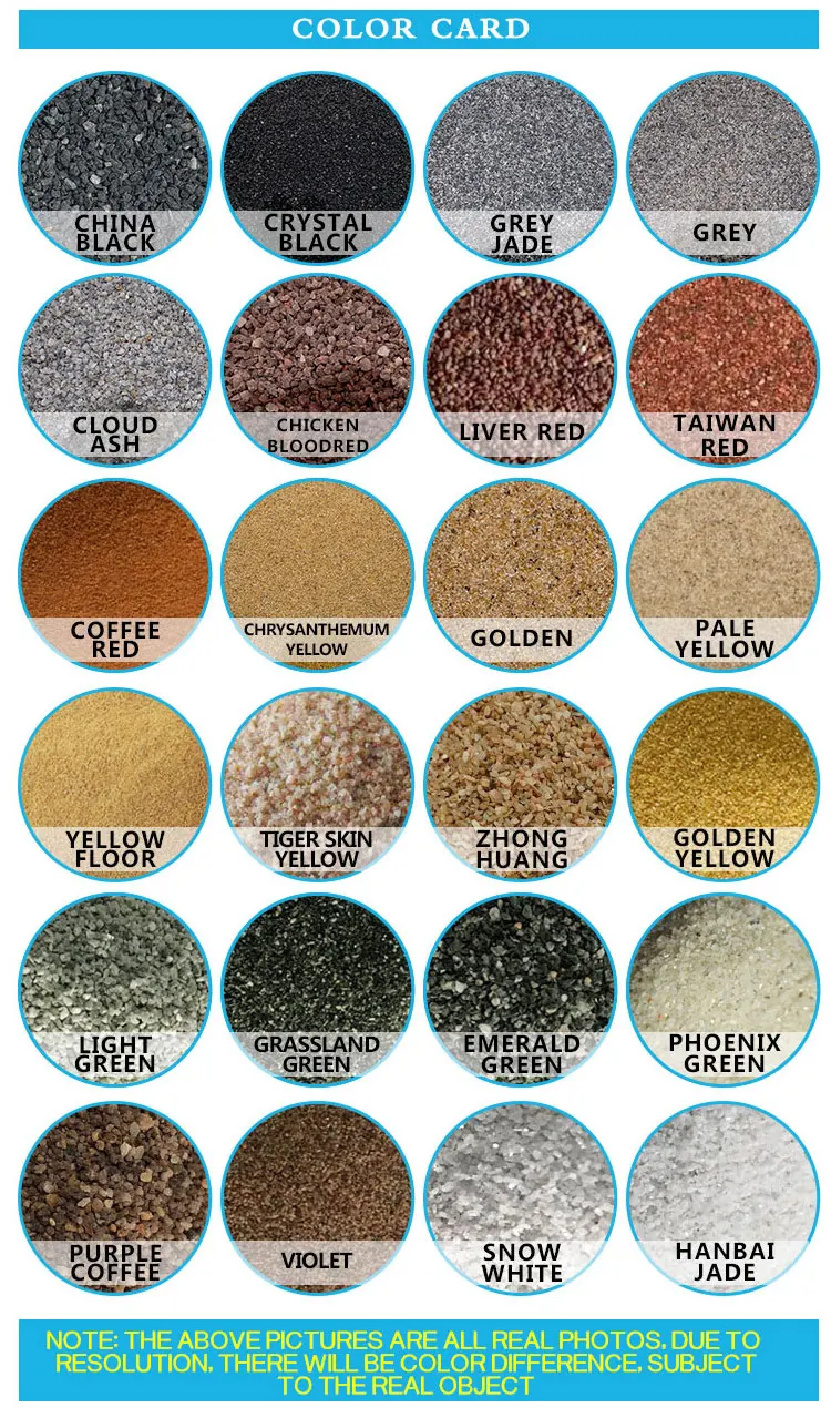 Точечный прямой волос 20-40 сетчатый Белый Высококачественный дешевый натуральный цветной песочный асфальт декоративное покрывало