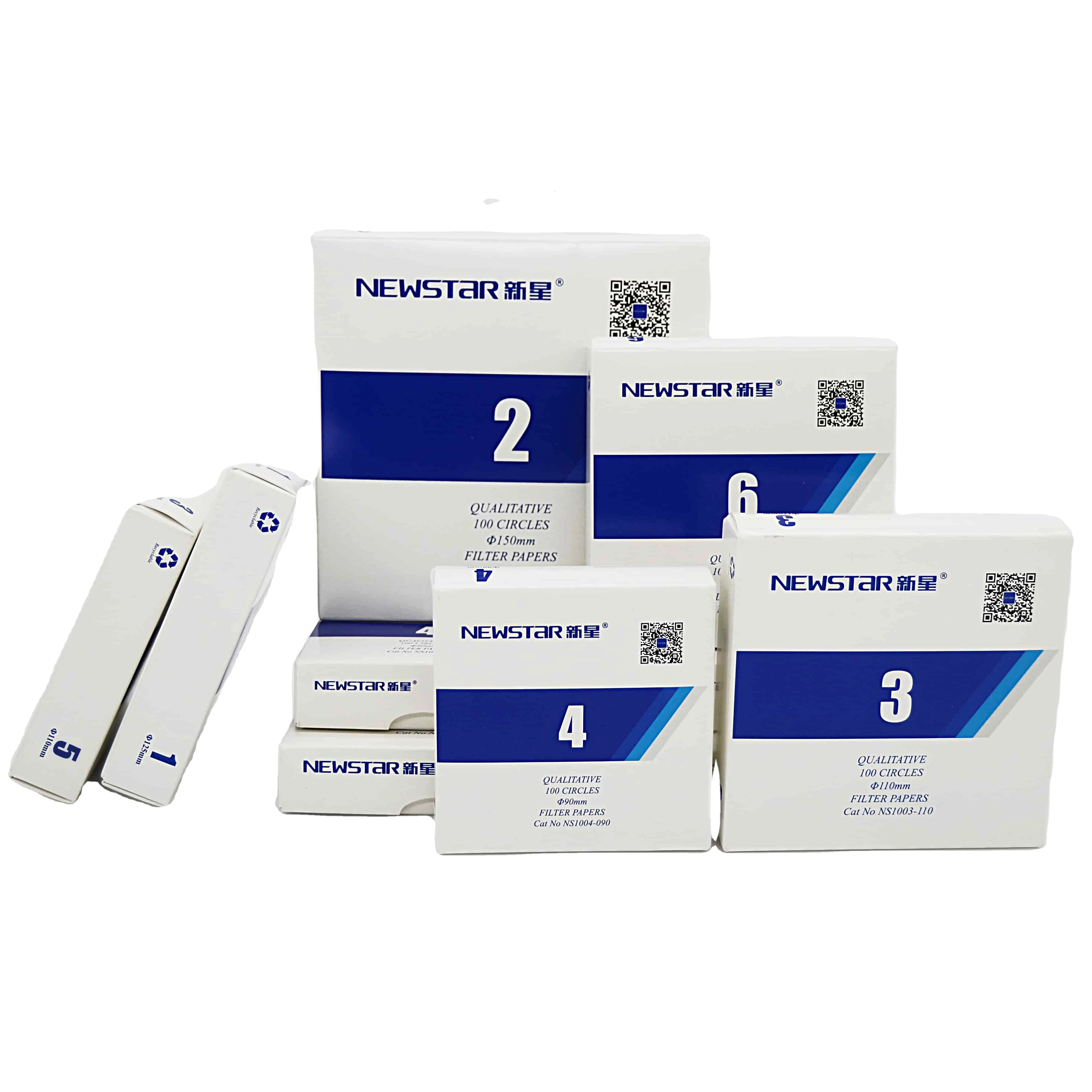 Chemical Analysis Filter Paper Manufacture Lab Qualitative Filter Paper for Filtration and Analytical