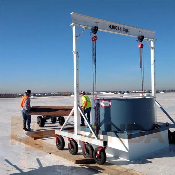 Small Gantry Crane portable A Frame Hoist portable Gantry Hoist For Sale Portable Gantry A Frame Hoist