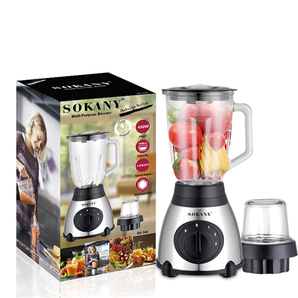 Sokany Kitchen Appliances Fruit Portable Electric Juicer Blender