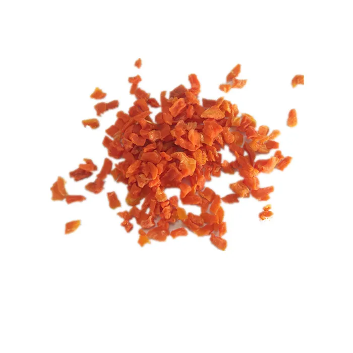 Puffed Carrot Cubes Carrot Granules Carrot Flakes