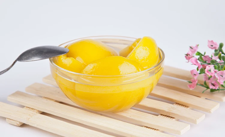 
Best Quality Hosen with Best Flavor Peach Slices In Syrup Canned Food Made in China 